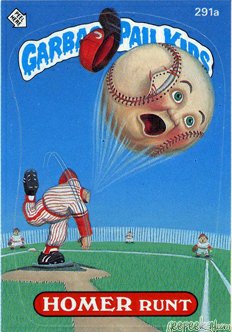 HOMER Runt Funny Sticker Name Decal