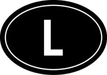 Luxembourg Euro Sticker