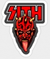 STAR WARS Rock n Roll Maul Night Sticker