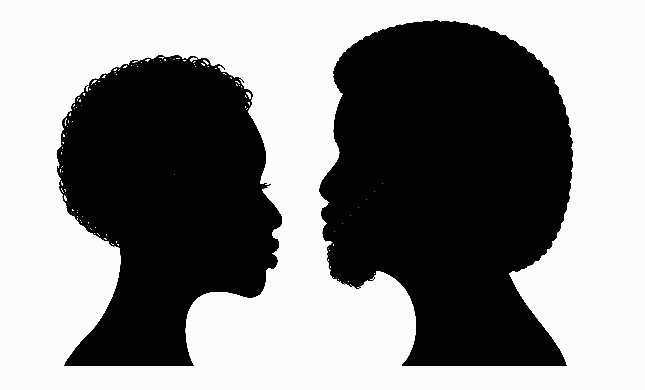 2 African Wall Art COUPLES 1