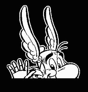 Asterix Wave Decal Sticker