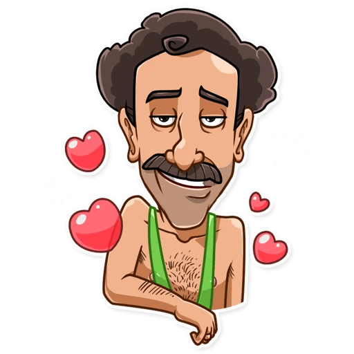 BORAT very nice funny car sticker 05