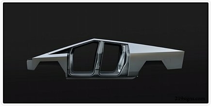 CYBERTRUCK PHOTO STICKER 9