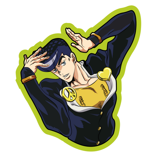 JoJo 2 Anime Sticker