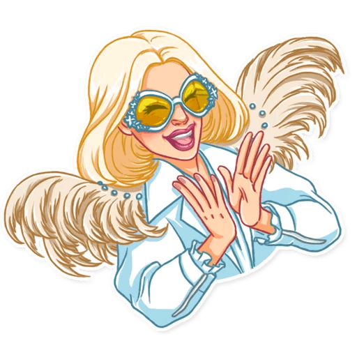 Lady Gaga_Band Sticker 23