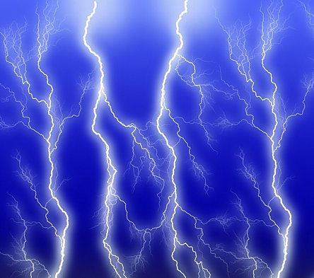 Lightning Blue Vinyl Sheet