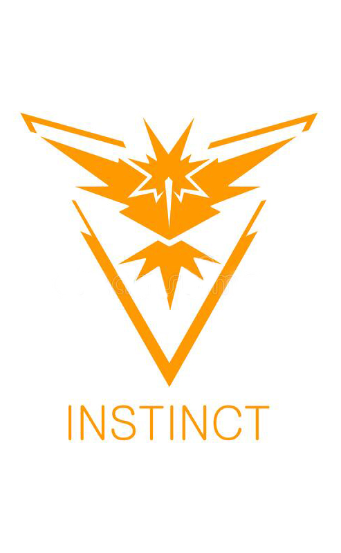 Pokemon Go Team Instinct Gaming Vinyl Decal
