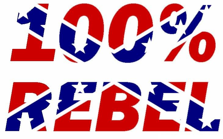 100 REBEL STICKER