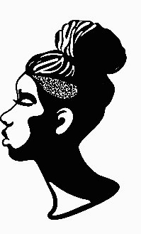 2 African Faces Africa Decal 34