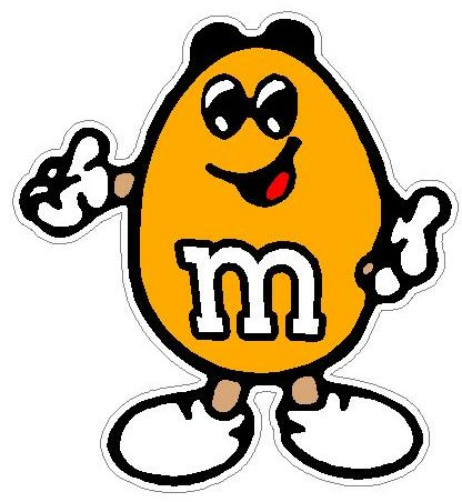 M&M PEANUT YELLOW
