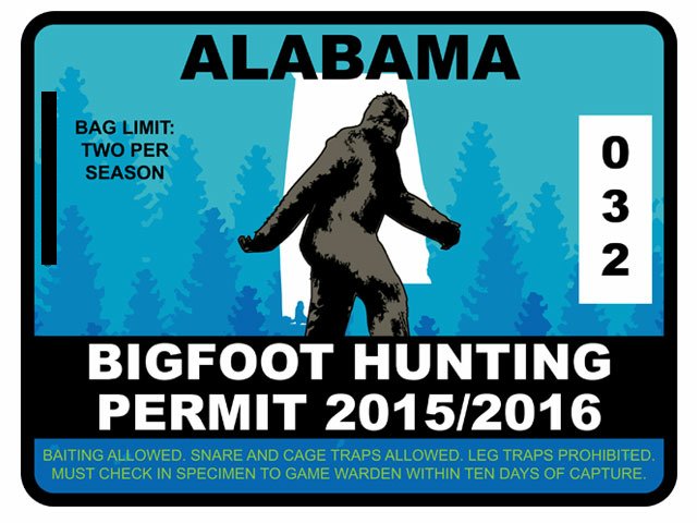 ALABAMA BIGFOOT