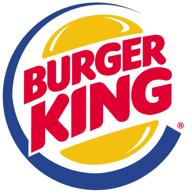 Burger_King_logo FAST FOOD STICKER