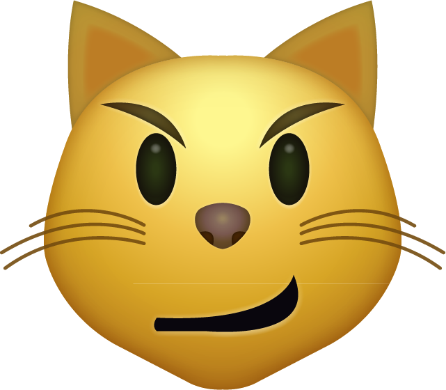 CAT Smirk Emoji