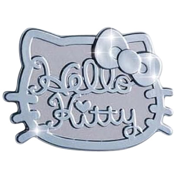 Hello K Chrome Like Adhesive Vinyl Sticker