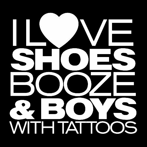 I love Shoes Die Cut Decal