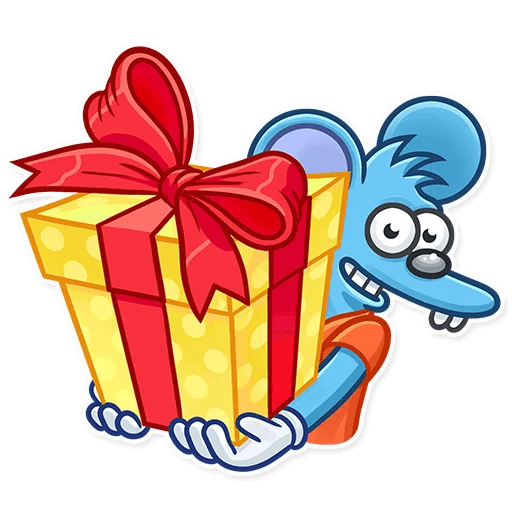 itchy and scratchy funny cartoon sticker 25