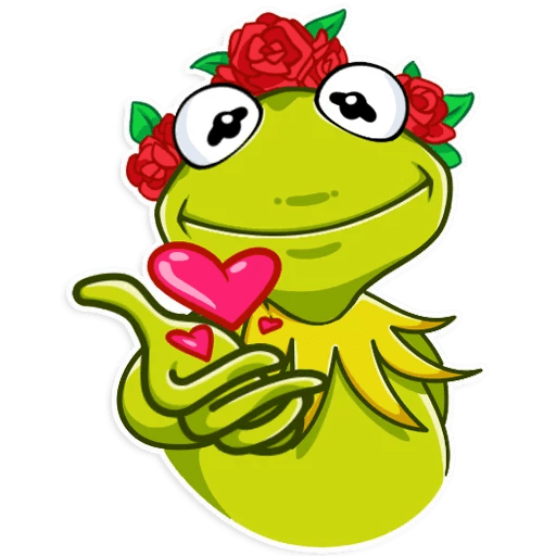 kermit the FROG muppet show_sticker 2