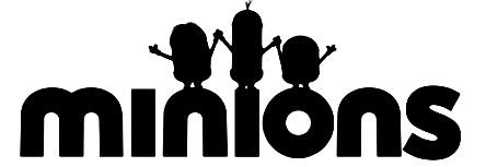 Minions on MINIONS die cut decal