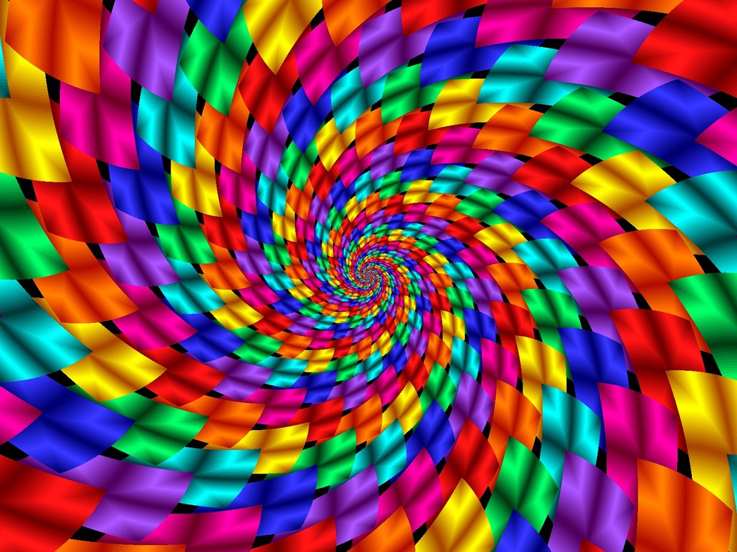 psychedelic patterns wall decal or window sticker 01