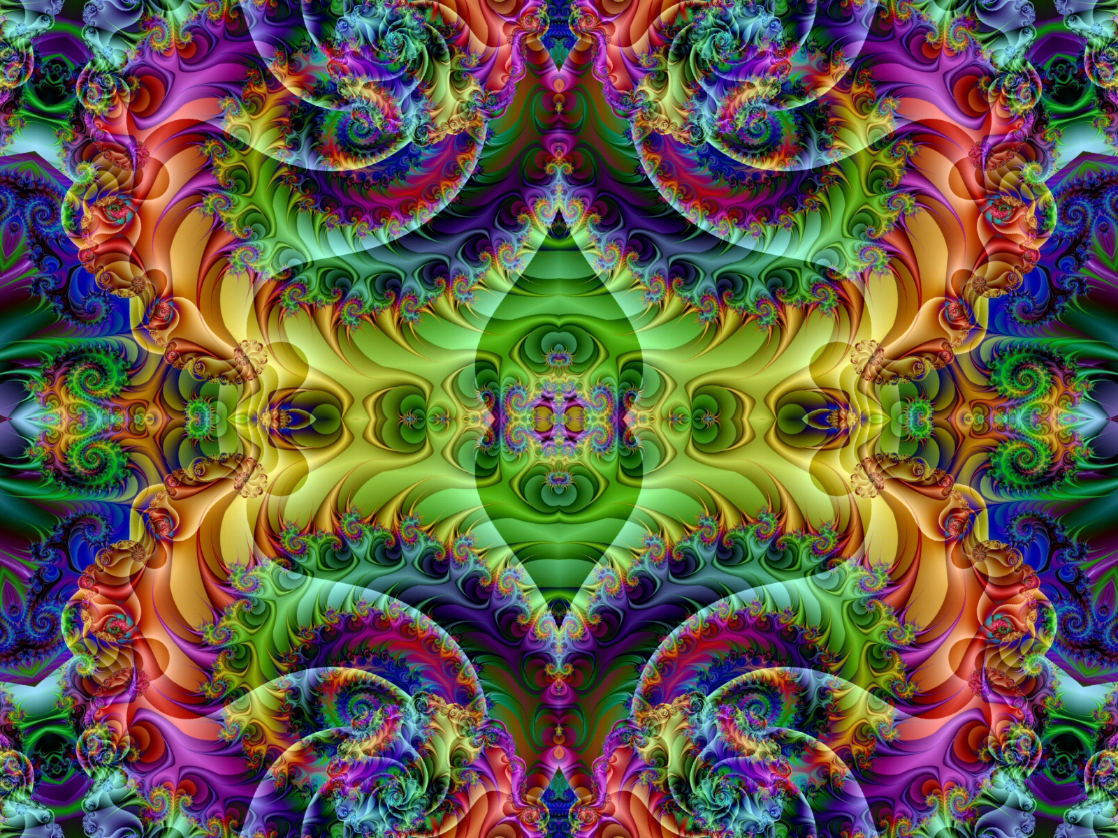 psychedelic patterns wall decal or window sticker 12