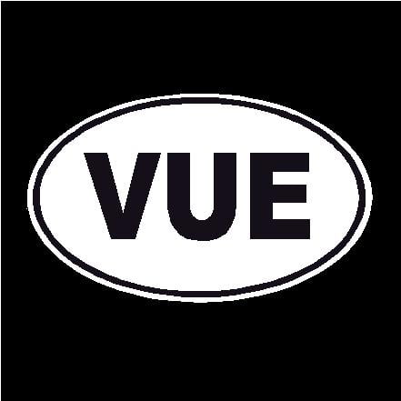 Saturn Vue Oval Decal