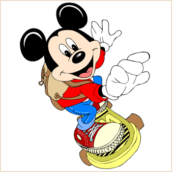 Mickey Mouse Cartoon Decal 05