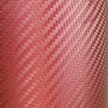Carbon Fiber Adhesive Vinyl Sheet Decal DEEP RED