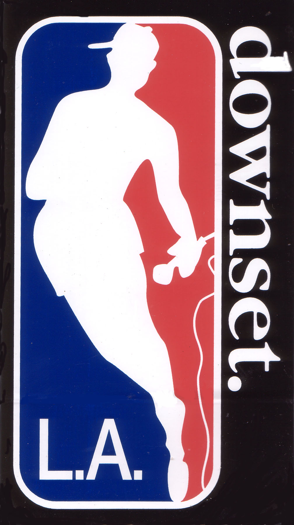 Downset LA Sticker Adhesive Vinyl Decal