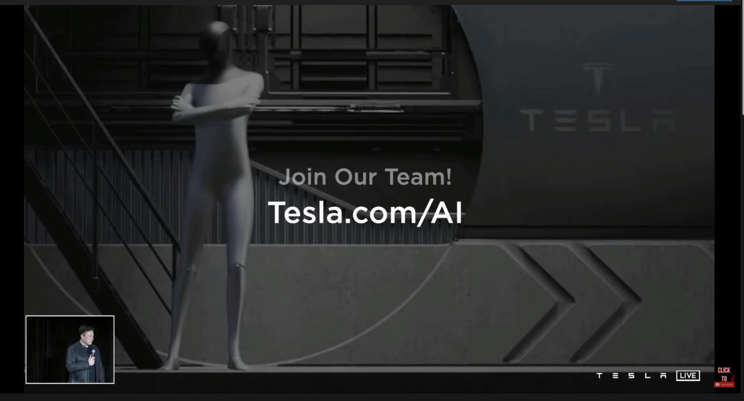 Elon Musk TESLA BOT sticker 4