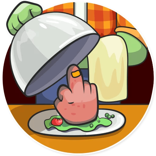 franky the monster_cartoon sticker 6