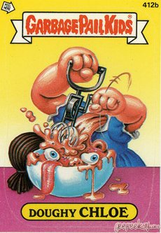 Oughy CHLOE Funny Decal Name Sticker