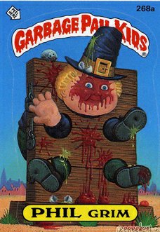 PHIL Grim Funny Decal Name Sticker