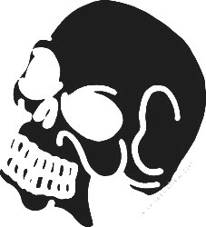 Skull Vinyl Decal Sticker 12