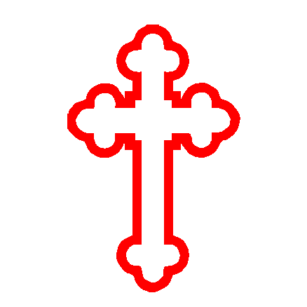 Cross Decal 44