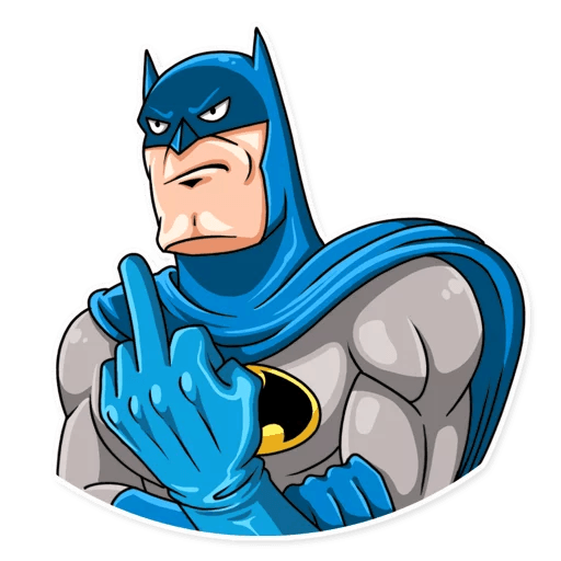 batman comic book_sticker 11