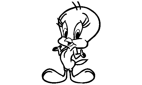 Tweety Sticker 2