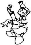 Donald Duck Sticker 4