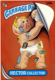 HECTOR Collector Funny Sticker Name Decal