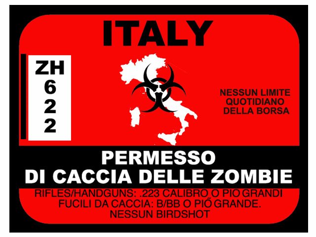 ITALY ZOMBIE