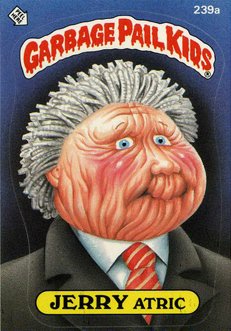 JERRY Atric Funny Sticker Name Decal