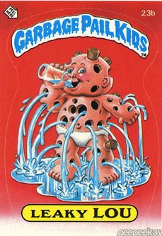 Leaky LOU Funny Decal Name Sticker