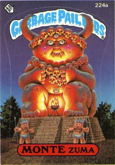 MONTE Zuma Funny Decal Name Sticker