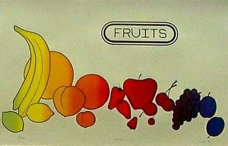 13x20 Kitchen Fruits