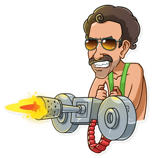 BORAT very nice funny car sticker 19