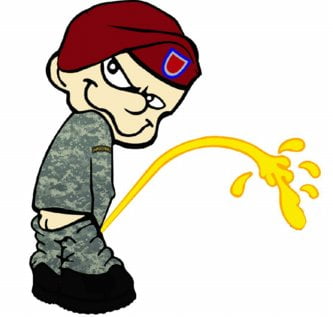 Custom Army Calvin Peeon Decal