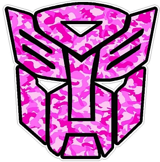 Camo PINK Autobot