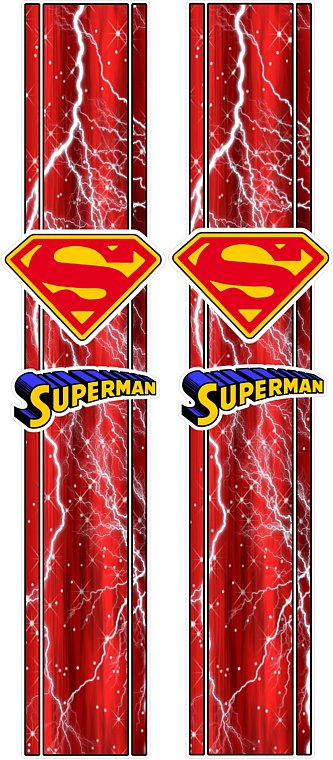 CARTOON Shield Red Lighting COMBO KIT