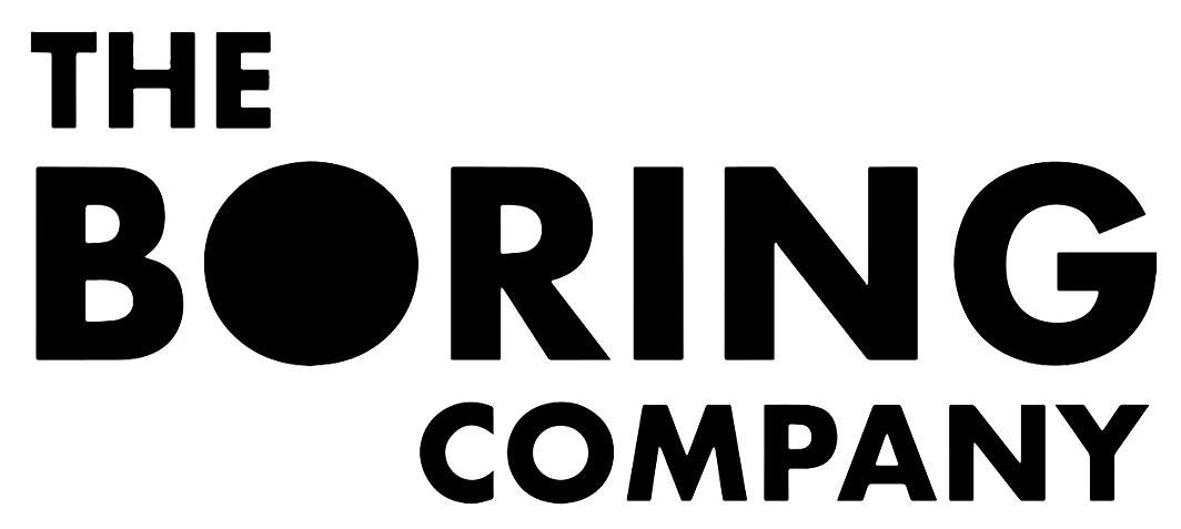 Elon Musk The Boring Company B&W Sticker