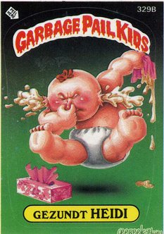 Gezundt HEIDI Funny Sticker Name Decal