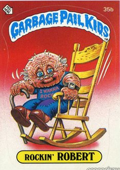 Rockin ROBERT Funny Decal Name Sticker